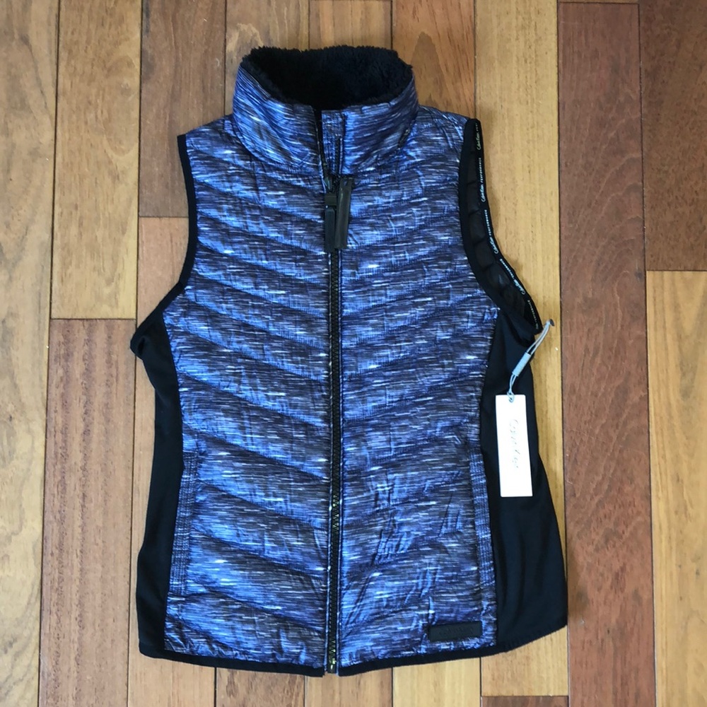 NWT Calvin Klein Performance Puffer Down Vest